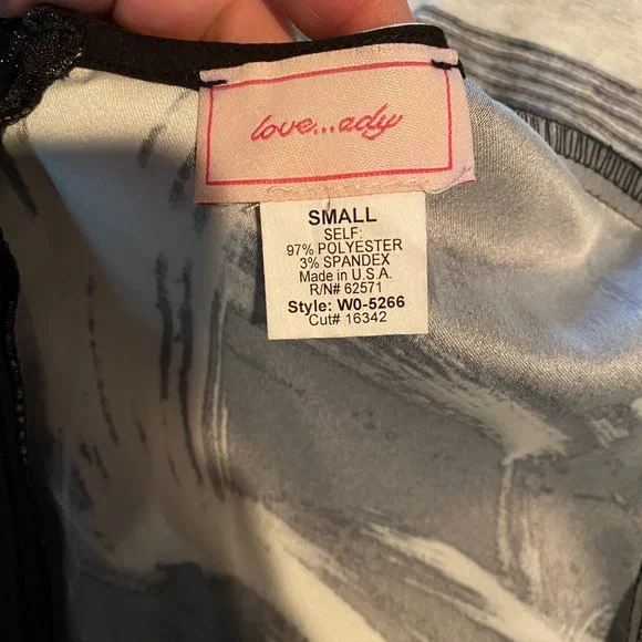 LOVE...ADY Fit & Flare Dress | Size S - Picture 8 of 9